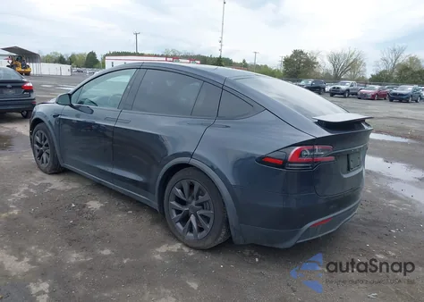 2024 Tesla Model X Long Range from USA, damaged, VIN 7SAXCDE57RF445547
